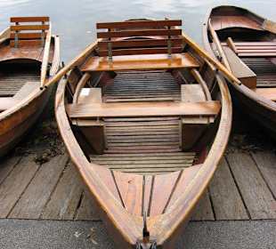Orginal Holzruderboot