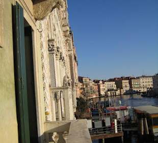 Palazzo Ca' d'Oro und Canal Grande