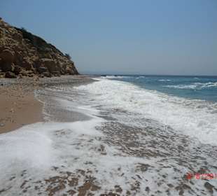 Strand am Kap Fourni