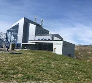 Gondelstation am Berg