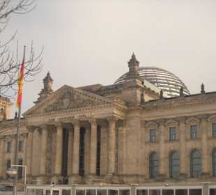 Reichstagsgebäude Außenansicht