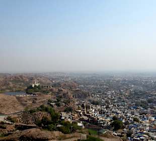 Begräbnisstätte des Maharadja aus Marmor