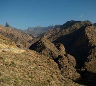 Bizarre Landschaft Gran Canarias