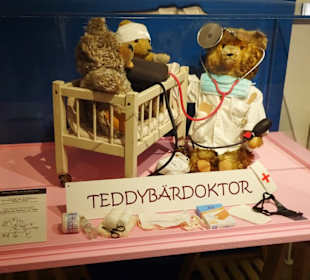 In der Sonderausstellung "Teddybären"