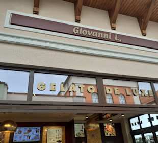 Eiscafé Giovanni L. im Designer Outlet Center
