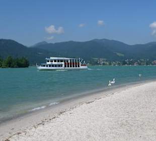 Dampfer auf dem Tegernsee