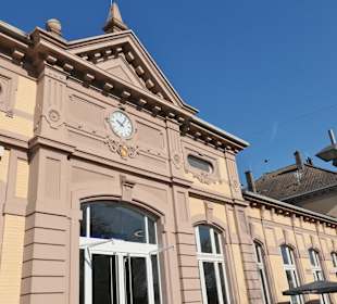 Beim Bahnhof Baden-Baden im Stadtteil Oos