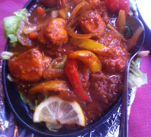 Huhn indischer Art - sehr lecker