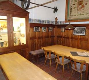 Im Empfangsbereich des Brauereimuseums