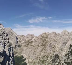 Blick von der Aussichtsplattform AlpspiX