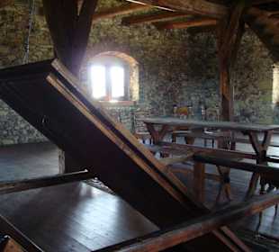 Saal im Turm des Schlosses Arbon