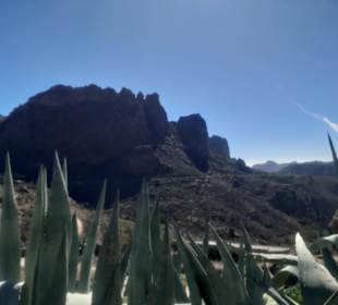 Bergpanorama im Hinterland von San Bartolome  de T