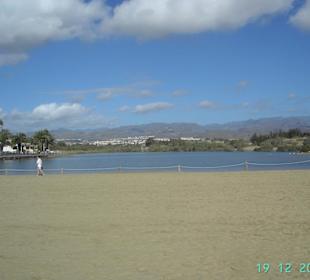 Strand und Süßwassersee