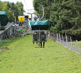 Канатная дорога в парке