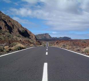 Straße zum Teide