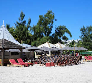 Das "Sauvage" am Strand von Saint Gilles