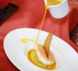 Ile Flottante version Régate mangue citronelle