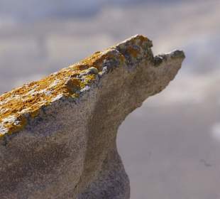 Vulkan Klippe, auf der Vulkaninsel Nisyros