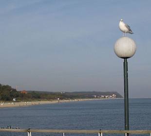 Blick von der Seebrücke