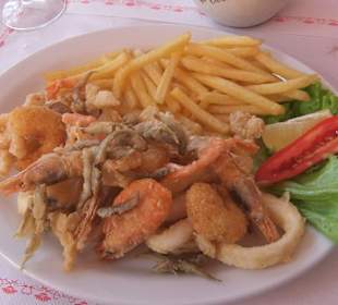Fritto Misto - gemischter Fisch