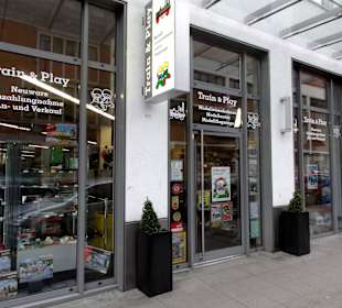 Eingangsbereich des Ladens