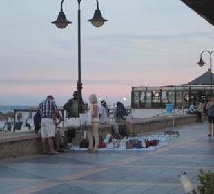 Esplanade Verkauf von Flawiaten sehr nervlich