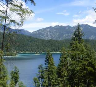 Eindruck von einem Spaziergang rund um den Eibsee