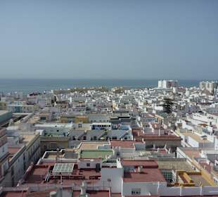 Blick über die Stadt Cadiz