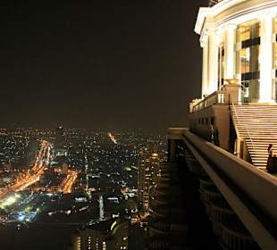 Blick von der Scirocco Bar bei Nacht