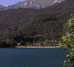 Blick auf den Ledro See