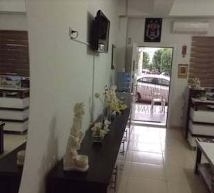 Eingangsbereich zu den Therapieräumen