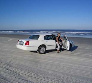 am Strand im Huguenot Memorial Park