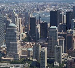 Ground Zero aus dem Helikopter