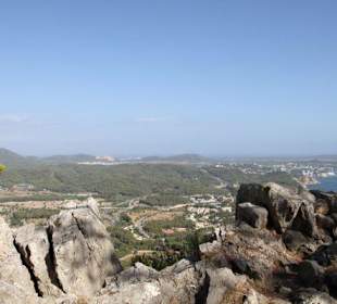 Felsplateau mit Aussicht