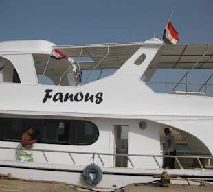 Die Crew hatte lecker Essen zubereitet