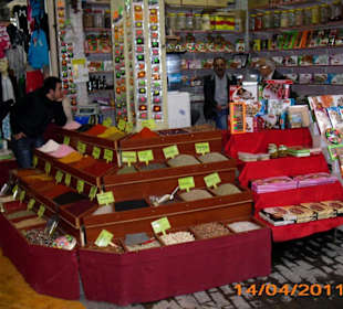 Der Gewürzmarkt im Basar