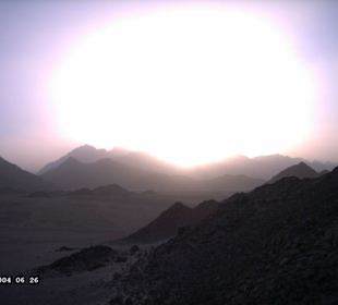 Sonnenuntergang in der Wüste