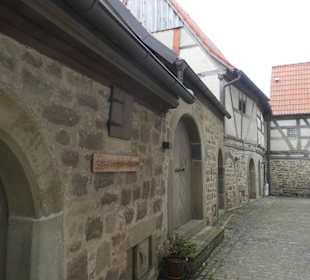 Die Gaden bei der Kirche von Schnackenwerth