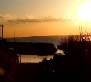 Sonnenuntergang am Loddiner Höft