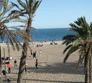 Barceloneta Strand von Barcelona