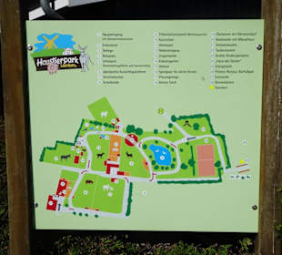 Plan des Haustierparks Werdum