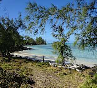 Strand im Norden der Insel