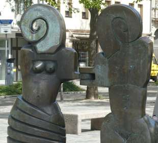 Der Paradiesbrunnen auf der Dr.-Max-Grundig-Anlage