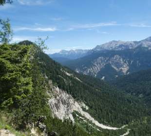 Bei der Wanderung Osterfelderkopf-Hochalm-Kreuzeck