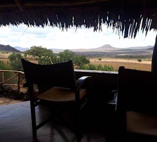 Toller Ausblick von der Lodge