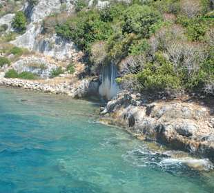 Kekova - versunkene Stadt im Mittelmeer
