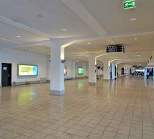 Weitläufige Hallen im Columbus Cruise Center