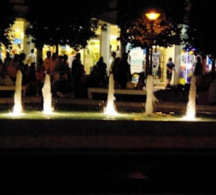 Piazza Fontana am Abend 