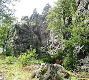 Bruchauser Steine, Alpenpanorama im Sauerland