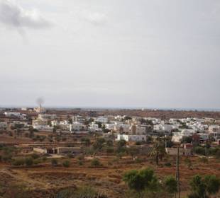 Kleinere Stadt auf Djerba